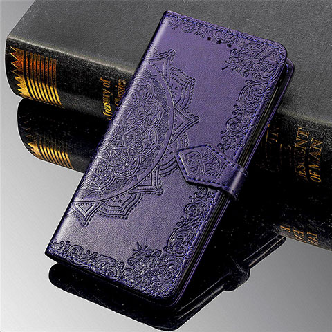 Coque Portefeuille Motif Fantaisie Livre Cuir Etui Clapet L01 pour Xiaomi Mi 11 Ultra 5G Violet