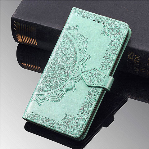 Coque Portefeuille Motif Fantaisie Livre Cuir Etui Clapet L02 pour Xiaomi Mi 11 Pro 5G Vert