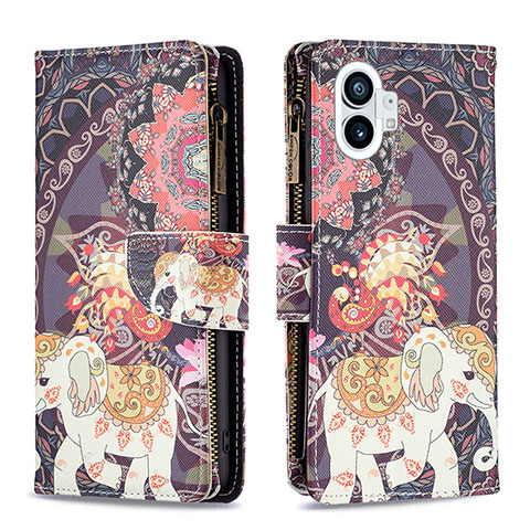 Coque Portefeuille Motif Fantaisie Livre Cuir Etui Clapet pour Nothing Phone 1 Mixte