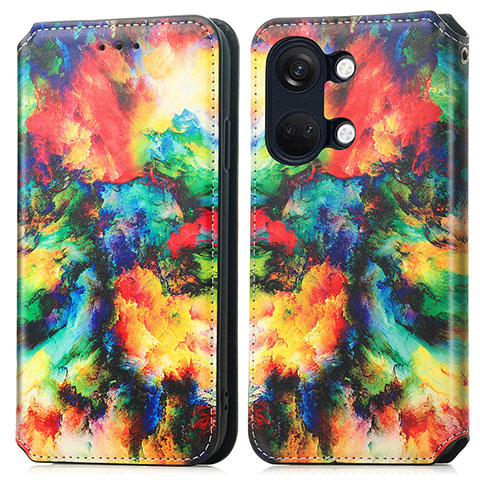 Coque Portefeuille Motif Fantaisie Livre Cuir Etui Clapet S02D pour OnePlus Ace 2V 5G Mixte