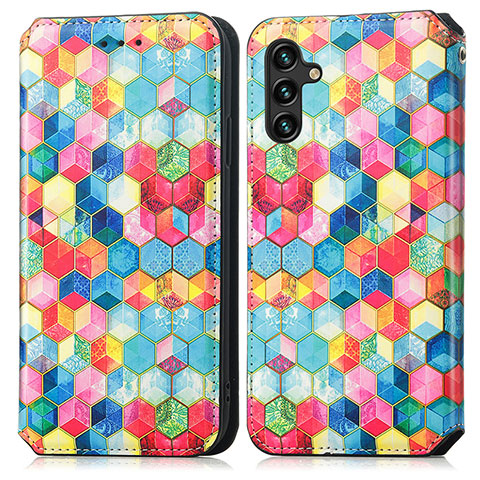 Coque Portefeuille Motif Fantaisie Livre Cuir Etui Clapet S02D pour Samsung Galaxy A13 5G Mixte