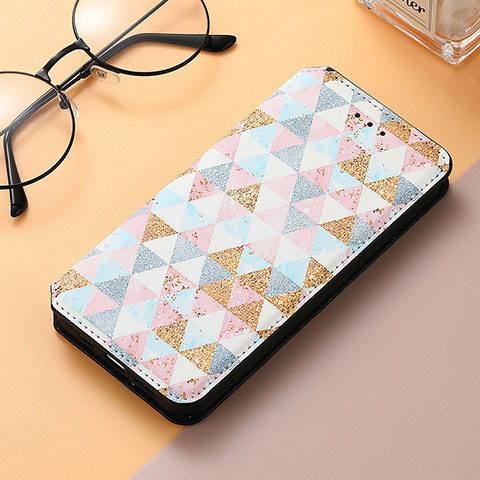 Coque Portefeuille Motif Fantaisie Livre Cuir Etui Clapet S06D pour Huawei Honor 80 SE 5G Blanc