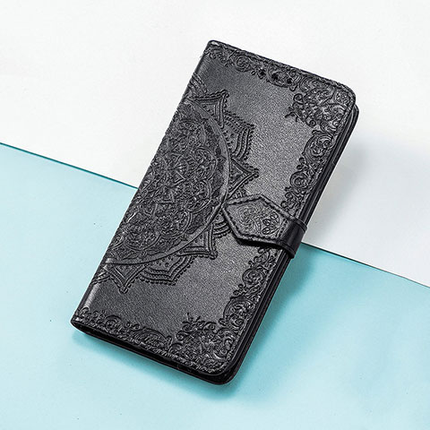 Coque Portefeuille Motif Fantaisie Livre Cuir Etui Clapet S07D pour Huawei Honor Magic3 5G Noir