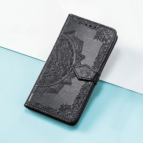 Coque Portefeuille Motif Fantaisie Livre Cuir Etui Clapet S07D pour Huawei Honor Magic3 Pro 5G Noir