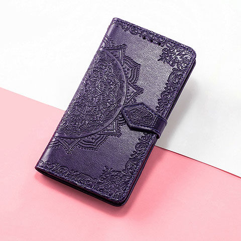 Coque Portefeuille Motif Fantaisie Livre Cuir Etui Clapet S07D pour Huawei Nova 10 Pro Violet