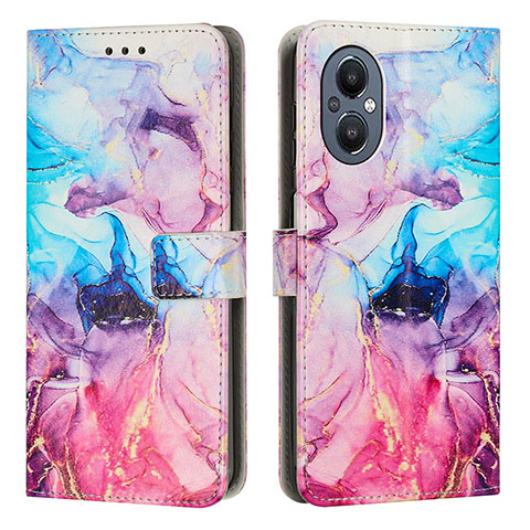 Coque Portefeuille Motif Fantaisie Livre Cuir Etui Clapet Y01X pour Oppo A96 5G Mixte