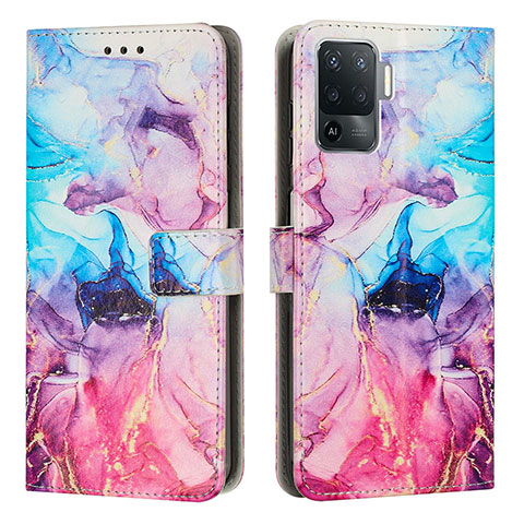 Coque Portefeuille Motif Fantaisie Livre Cuir Etui Clapet Y01X pour Oppo F19 Pro Mixte