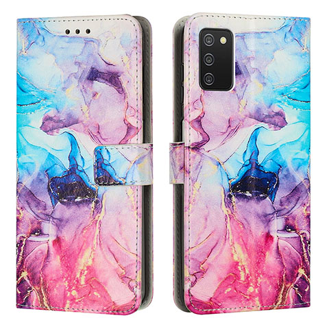 Coque Portefeuille Motif Fantaisie Livre Cuir Etui Clapet Y01X pour Samsung Galaxy A03s Mixte