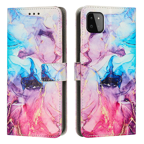 Coque Portefeuille Motif Fantaisie Livre Cuir Etui Clapet Y01X pour Samsung Galaxy A22s 5G Mixte