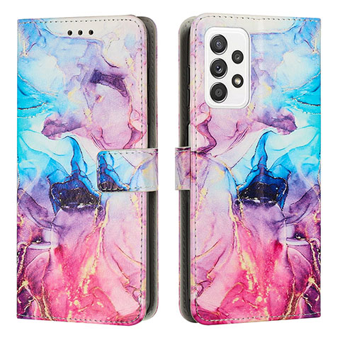 Coque Portefeuille Motif Fantaisie Livre Cuir Etui Clapet Y01X pour Samsung Galaxy A52 5G Mixte