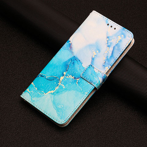 Coque Portefeuille Motif Fantaisie Livre Cuir Etui Clapet Y01X pour Xiaomi Redmi 12C 4G Bleu