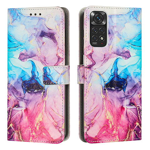 Coque Portefeuille Motif Fantaisie Livre Cuir Etui Clapet Y01X pour Xiaomi Redmi Note 11S 4G Mixte