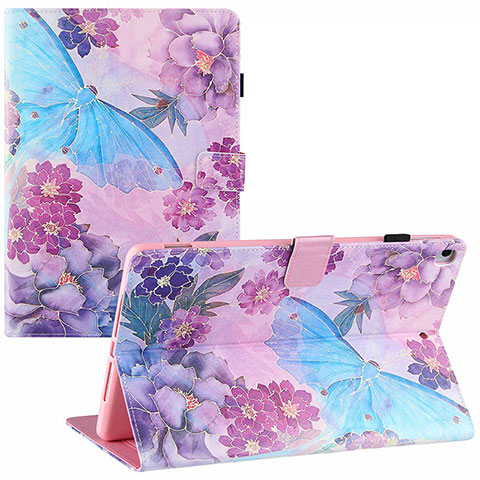 Coque Portefeuille Motif Fantaisie Livre Cuir Etui Clapet Y02B pour Apple iPad 10.2 (2019) Mixte