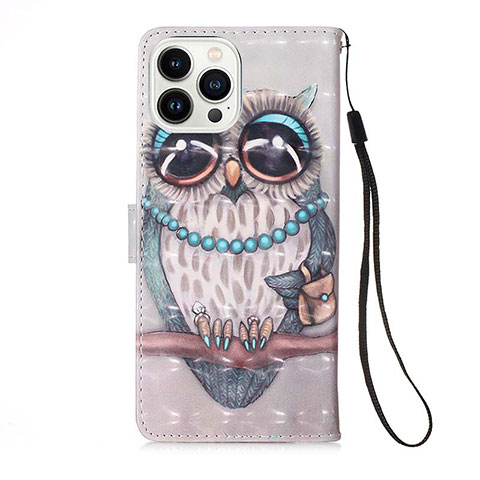 Coque Portefeuille Motif Fantaisie Livre Cuir Etui Clapet Y02B pour Apple iPhone 15 Pro Max Mixte