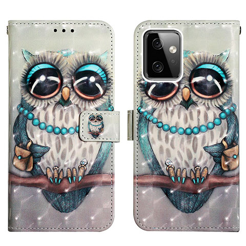 Coque Portefeuille Motif Fantaisie Livre Cuir Etui Clapet Y02B pour Motorola Moto G Power 5G (2023) Mixte