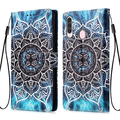 Coque Portefeuille Motif Fantaisie Livre Cuir Etui Clapet Y02B pour Samsung Galaxy A20s Mixte