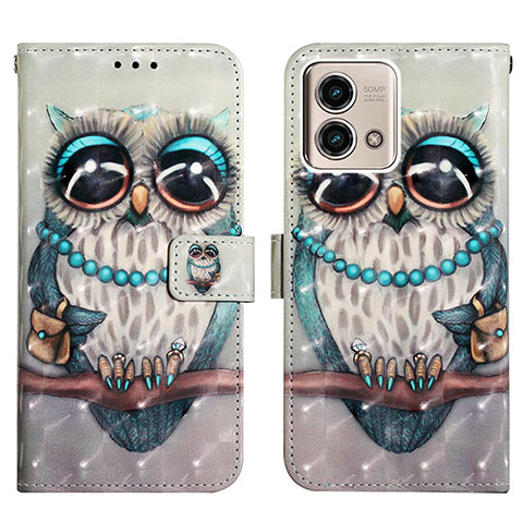 Coque Portefeuille Motif Fantaisie Livre Cuir Etui Clapet Y03B pour Motorola Moto G Stylus (2023) 5G Mixte