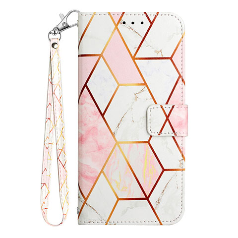 Coque Portefeuille Motif Fantaisie Livre Cuir Etui Clapet Y03B pour Samsung Galaxy A03 Core Blanc