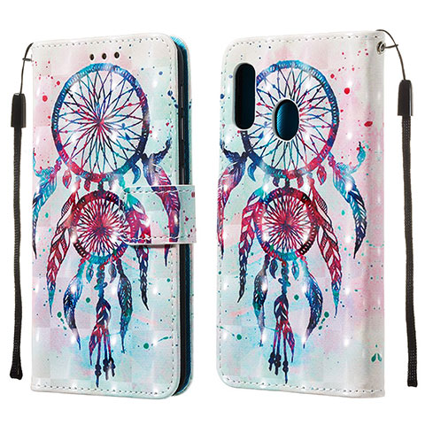 Coque Portefeuille Motif Fantaisie Livre Cuir Etui Clapet Y03B pour Samsung Galaxy A10e Mixte