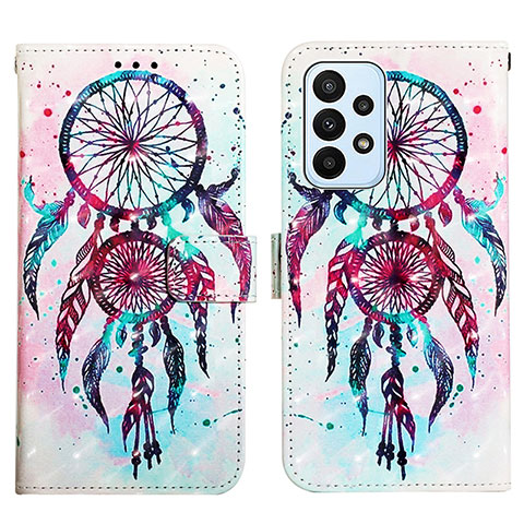 Coque Portefeuille Motif Fantaisie Livre Cuir Etui Clapet Y03B pour Samsung Galaxy A23 4G Mixte