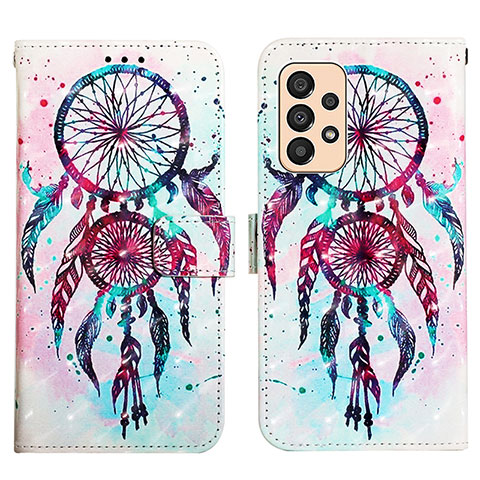 Coque Portefeuille Motif Fantaisie Livre Cuir Etui Clapet Y03B pour Samsung Galaxy A33 5G Mixte