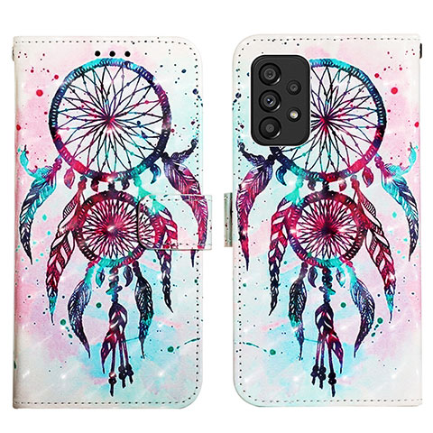 Coque Portefeuille Motif Fantaisie Livre Cuir Etui Clapet Y03B pour Samsung Galaxy A53 5G Mixte