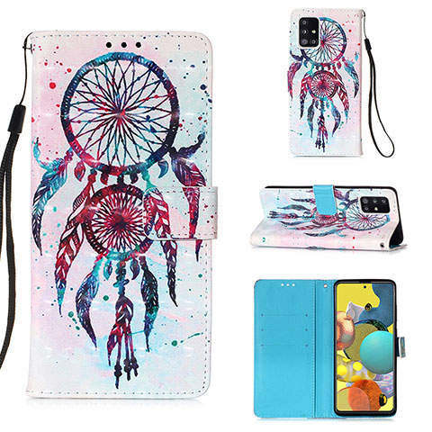 Coque Portefeuille Motif Fantaisie Livre Cuir Etui Clapet Y03B pour Samsung Galaxy M40S Mixte