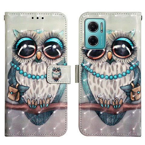 Coque Portefeuille Motif Fantaisie Livre Cuir Etui Clapet Y03B pour Xiaomi Redmi 11 Prime 5G Mixte