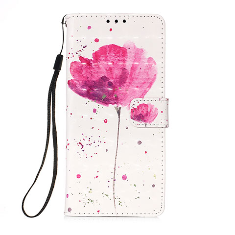 Coque Portefeuille Motif Fantaisie Livre Cuir Etui Clapet Y03B pour Xiaomi Redmi Note 10S 4G Rose