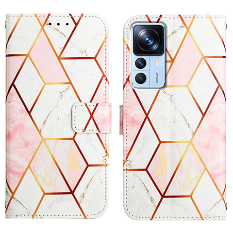 Coque Portefeuille Motif Fantaisie Livre Cuir Etui Clapet Y04B pour Xiaomi Mi 12T Pro 5G Blanc