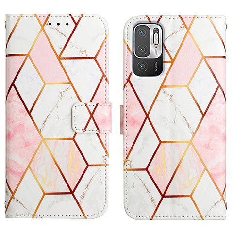 Coque Portefeuille Motif Fantaisie Livre Cuir Etui Clapet Y04B pour Xiaomi POCO M3 Pro 5G Blanc