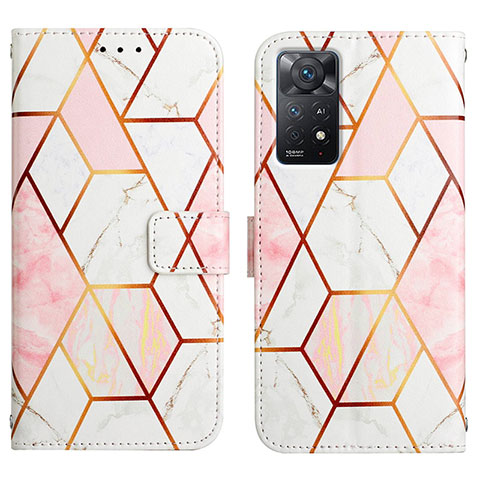 Coque Portefeuille Motif Fantaisie Livre Cuir Etui Clapet Y04B pour Xiaomi Redmi Note 12 Pro 4G Blanc