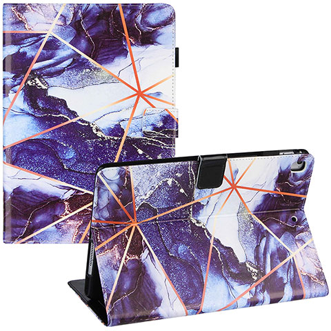 Coque Portefeuille Motif Fantaisie Livre Cuir Etui Clapet Y05B pour Apple iPad Pro 9.7 Violet