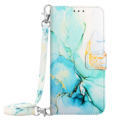 Coque Portefeuille Motif Fantaisie Livre Cuir Etui Clapet YB1 pour Xiaomi Mi 13 Lite 5G Vert