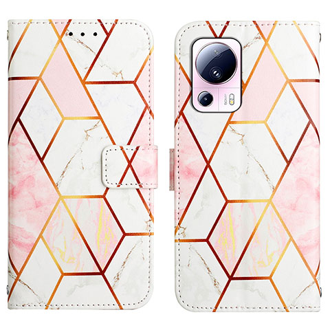 Coque Portefeuille Motif Fantaisie Livre Cuir Etui Clapet YB4 pour Xiaomi Mi 12 Lite NE 5G Blanc