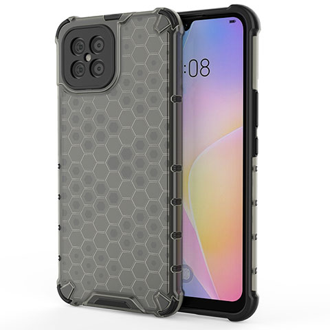 Coque Rebord Contour Silicone et Vitre Transparente Housse Etui 360 Degres AM1 pour Huawei Nova 8 SE 4G Noir