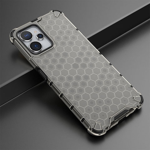 Coque Rebord Contour Silicone et Vitre Transparente Housse Etui 360 Degres AM1 pour Realme 10T 5G Noir