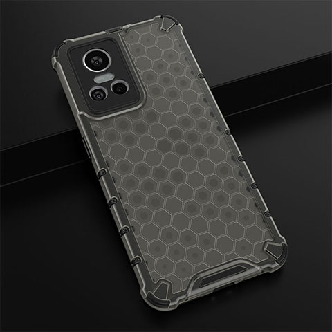 Coque Rebord Contour Silicone et Vitre Transparente Housse Etui 360 Degres AM1 pour Realme GT Neo3 5G Noir