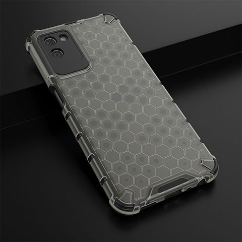 Coque Rebord Contour Silicone et Vitre Transparente Housse Etui 360 Degres AM1 pour Realme V11 5G Noir