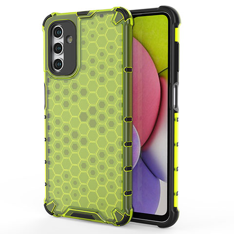 Coque Rebord Contour Silicone et Vitre Transparente Housse Etui 360 Degres AM1 pour Samsung Galaxy A13 5G Vert