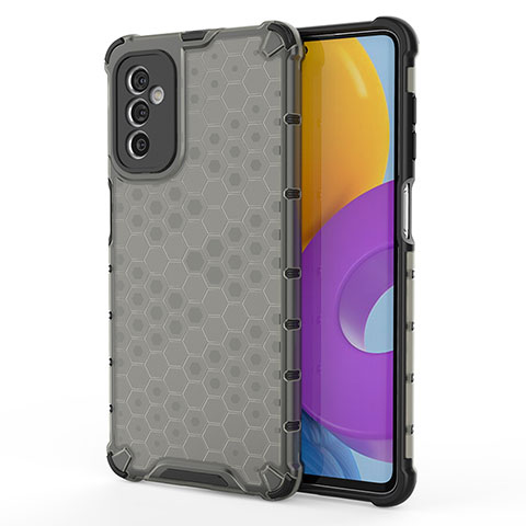 Coque Rebord Contour Silicone et Vitre Transparente Housse Etui 360 Degres AM1 pour Samsung Galaxy M52 5G Noir