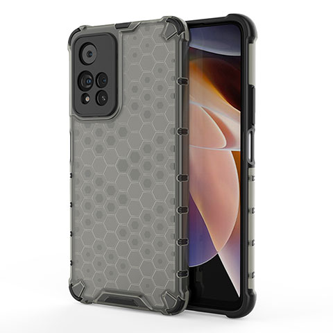 Coque Rebord Contour Silicone et Vitre Transparente Housse Etui 360 Degres AM1 pour Xiaomi Mi 11i 5G (2022) Noir