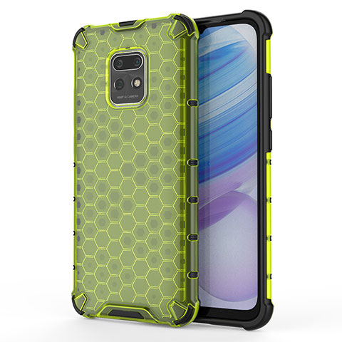 Coque Rebord Contour Silicone et Vitre Transparente Housse Etui 360 Degres AM1 pour Xiaomi Redmi 10X 5G Vert