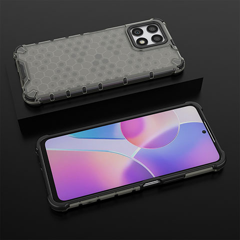 Coque Rebord Contour Silicone et Vitre Transparente Housse Etui 360 Degres AM2 pour Huawei Honor X30i Noir