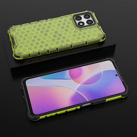 Coque Rebord Contour Silicone et Vitre Transparente Housse Etui 360 Degres AM2 pour Huawei Honor X30i Vert