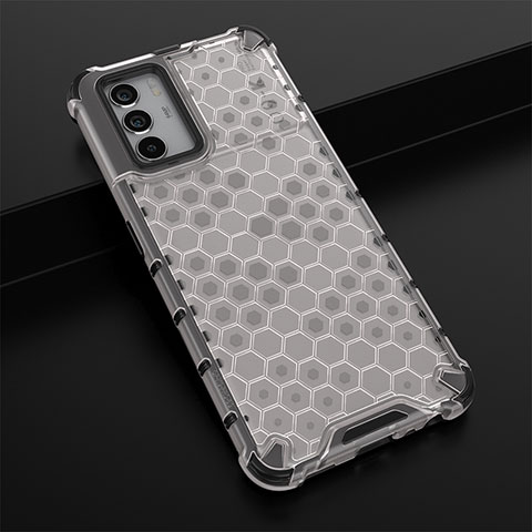 Coque Rebord Contour Silicone et Vitre Transparente Housse Etui 360 Degres AM2 pour Oppo K9 Pro 5G Blanc