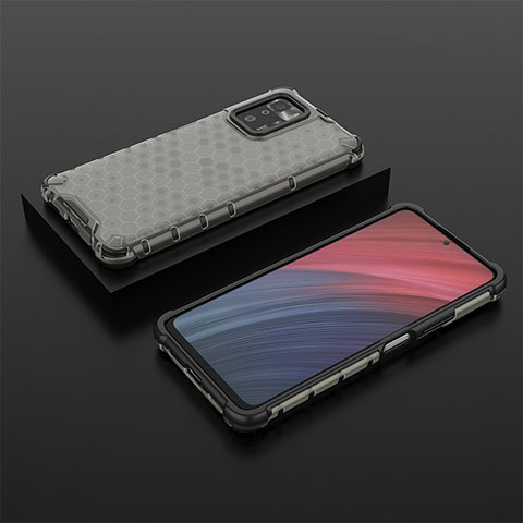 Coque Rebord Contour Silicone et Vitre Transparente Housse Etui 360 Degres AM2 pour Xiaomi Poco X3 GT 5G Noir