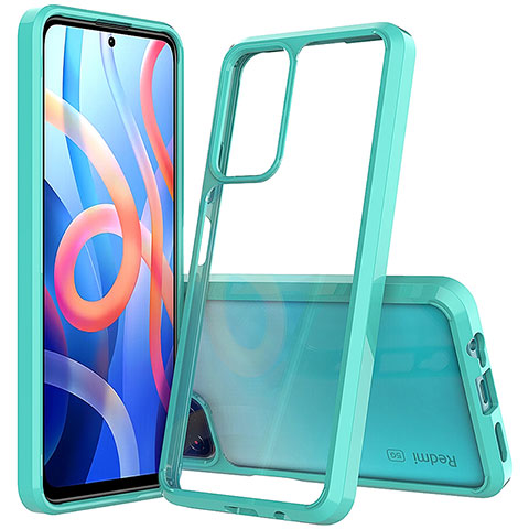 Coque Rebord Contour Silicone et Vitre Transparente Housse Etui 360 Degres ZJ1 pour Xiaomi Redmi Note 11 5G Vert