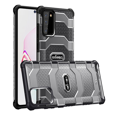 Coque Rebord Contour Silicone et Vitre Transparente Housse Etui WL1 pour Samsung Galaxy S20 FE (2022) 5G Noir