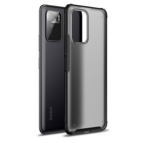 Coque Rebord Contour Silicone et Vitre Transparente Housse Etui WL1 pour Xiaomi Poco X3 GT 5G Noir